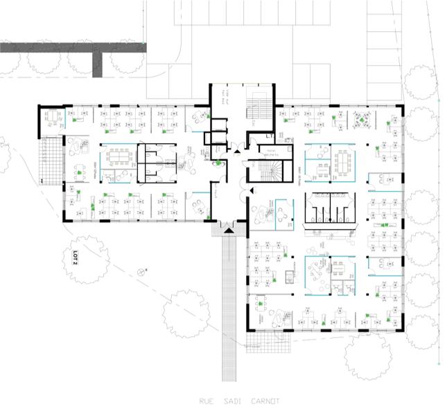 Bureau Ronchin 4302m² Vente bureau Ronchin Nord OVBUR2422552 4